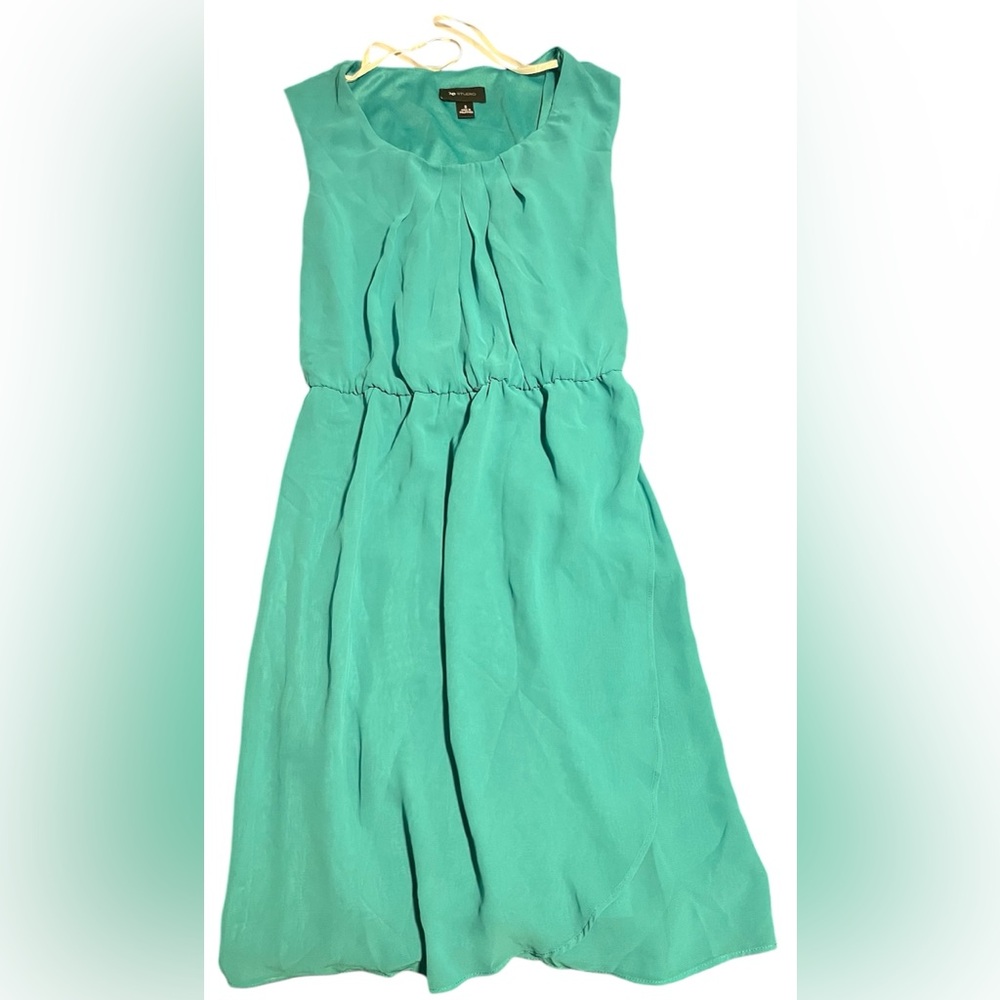 AB Studio Women’s Dress Sz Small Teal Blue